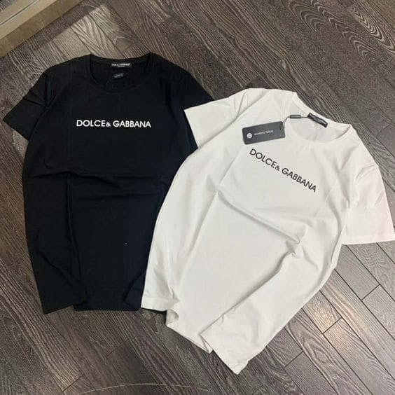 Camisa Dolce & Gabbana Logo Grande