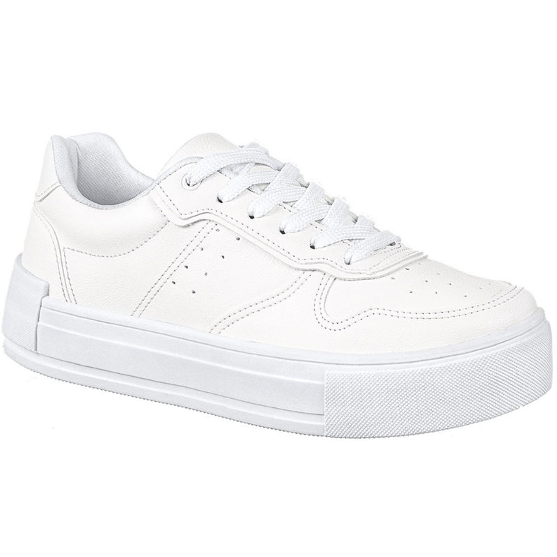 Tênis Casual Branco Feminino Retrocore