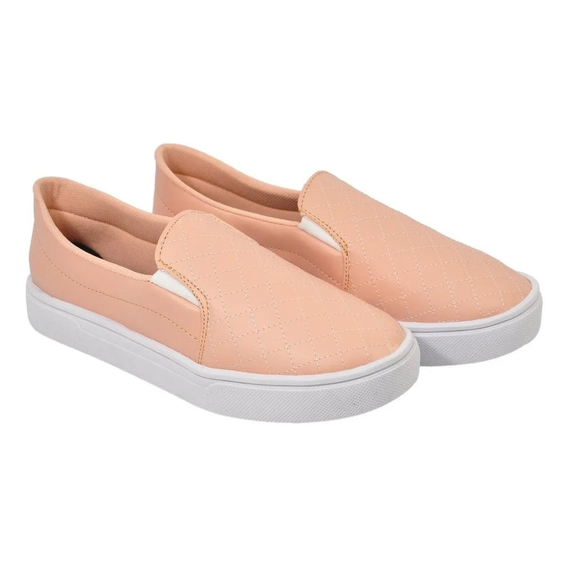 Kit 2 Pares Tenis Feminino Casual Slip On Moleca